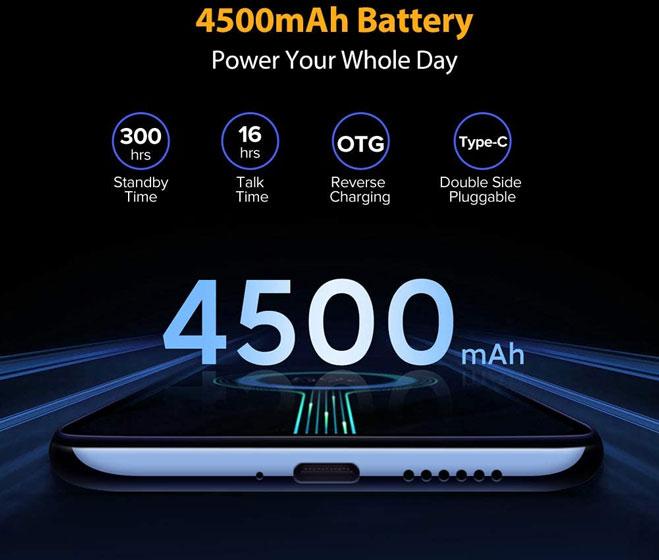 Ulefone Note 9P - Batería