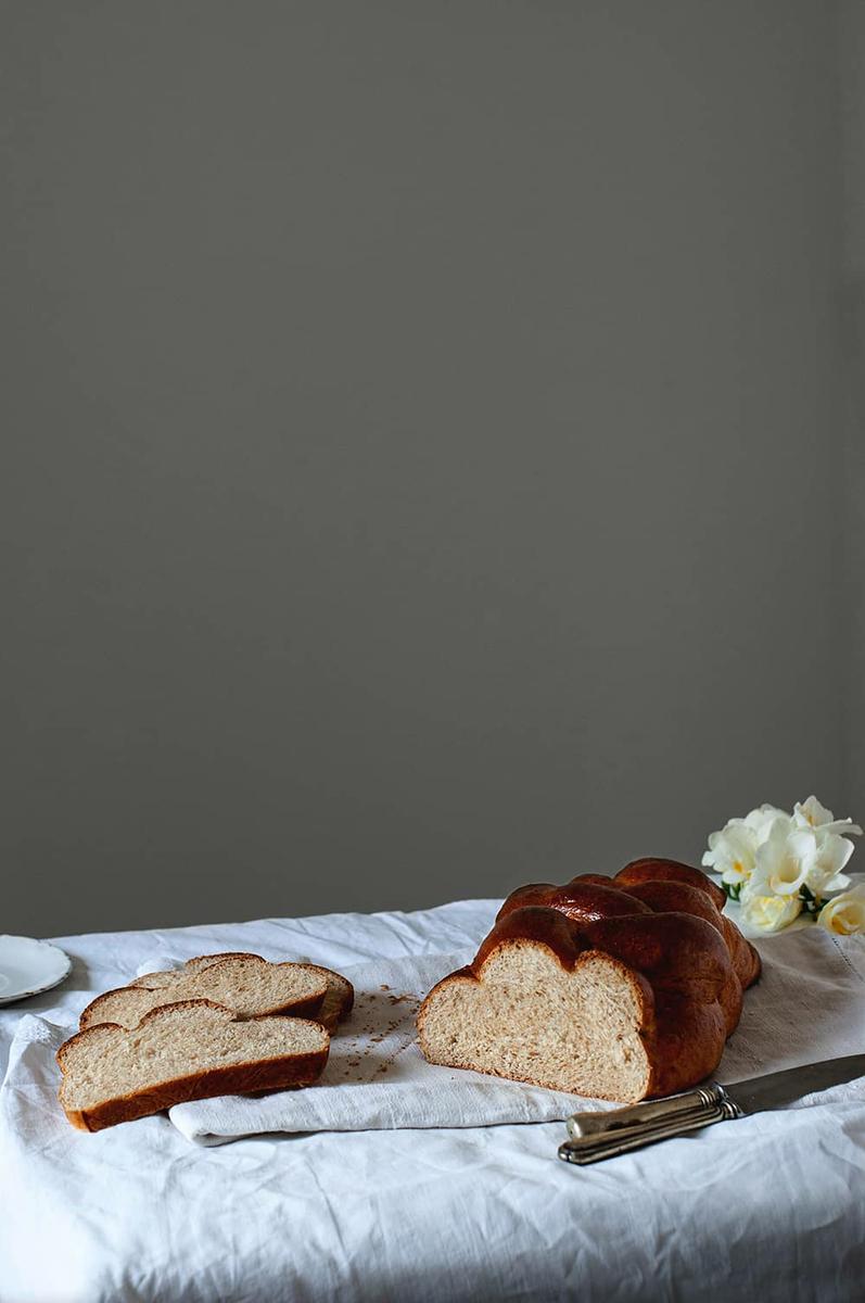 Receta de challah integral