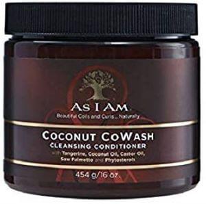 Acondicionador y limpiador de coco As I Am CoWash. Método curly girl