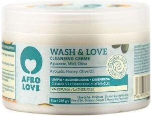 Afro Love Wash Love Acondicionador Limpiador. Cowash.