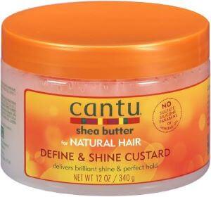 Cantu Define Shine Custard. Mascarilla método curly.