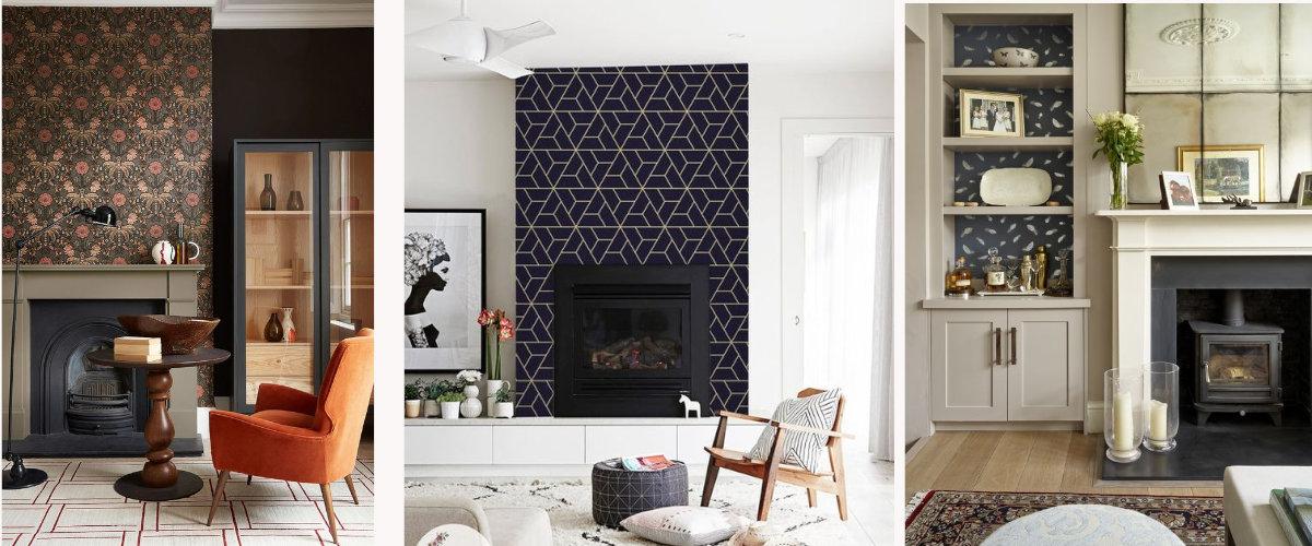 Descataca con papel pintado elementos concretos