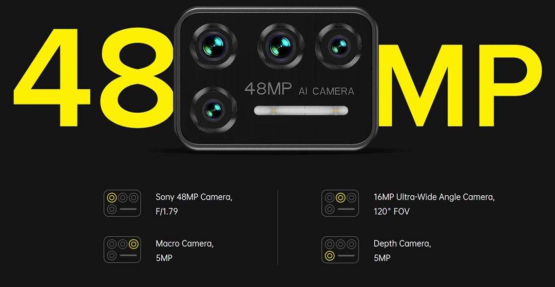 UMIDIGI BISON - Cámaras