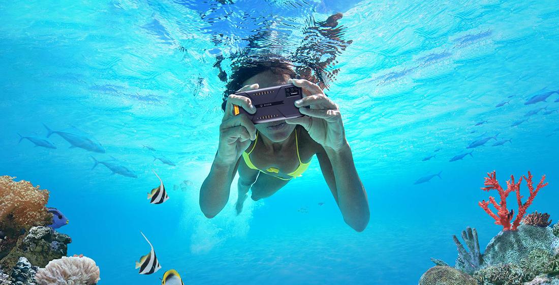 UMIDIGI BISON - Cámara subacuática