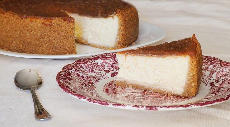 Tarta de Queso de Cabra Payoyo con Dulce de Membrillo receta dulce