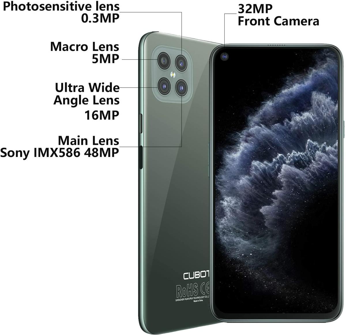 Cubot C30 - Cámaras