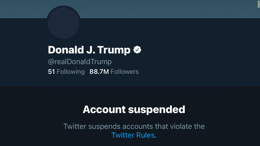 Donald Trump Ban de Twitter