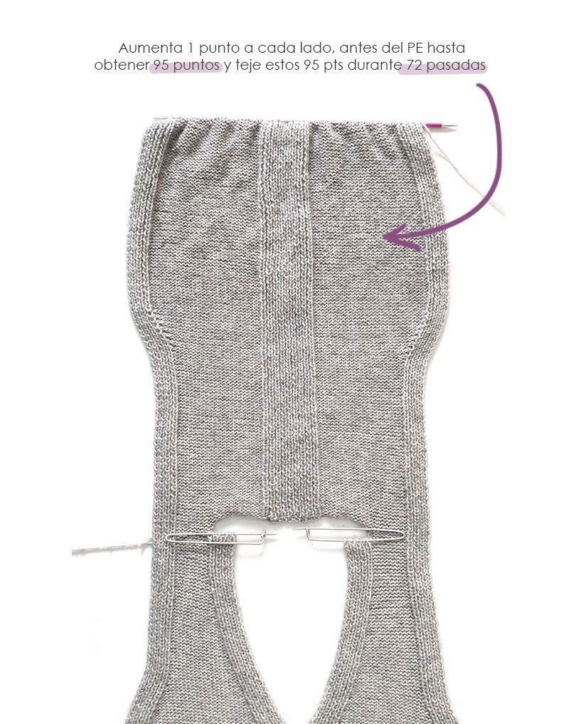 Chaleco de Punto Reversible DUO - Patrón y Tutorial - Teje la espalda