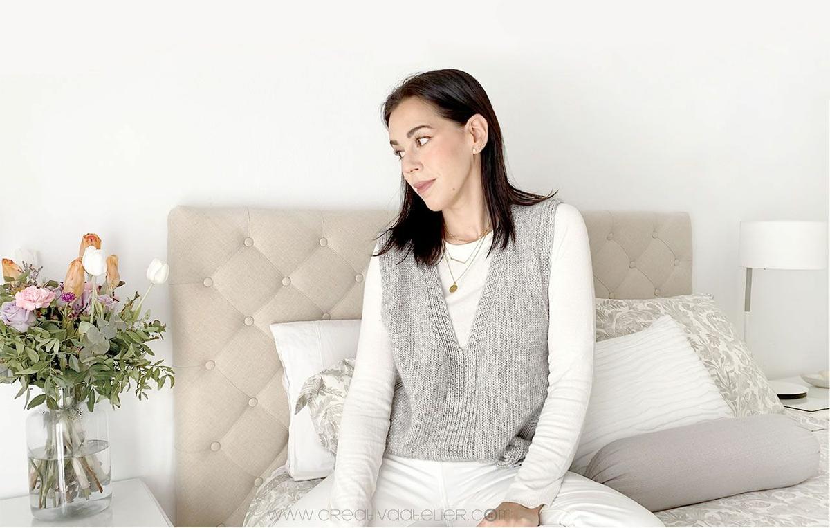 Chaleco de Punto Reversible DUO - Patrón y Tutorial