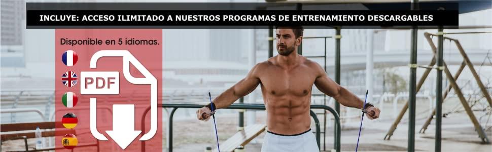 programa de entrenamiento para saltar la cuerda