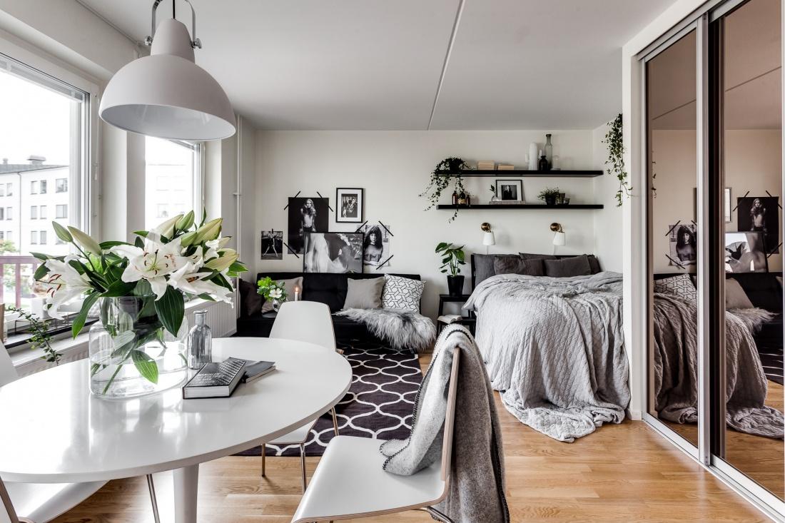 3 apartamentos pequeños y consejos para decorarlos | Decoración