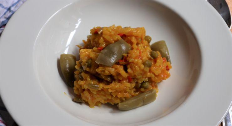 Como hacer con Cecotec Mambo el arroz y verduras