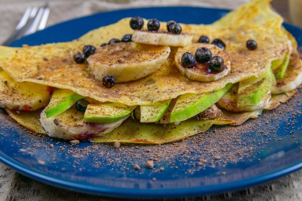 Crepes de aguacate