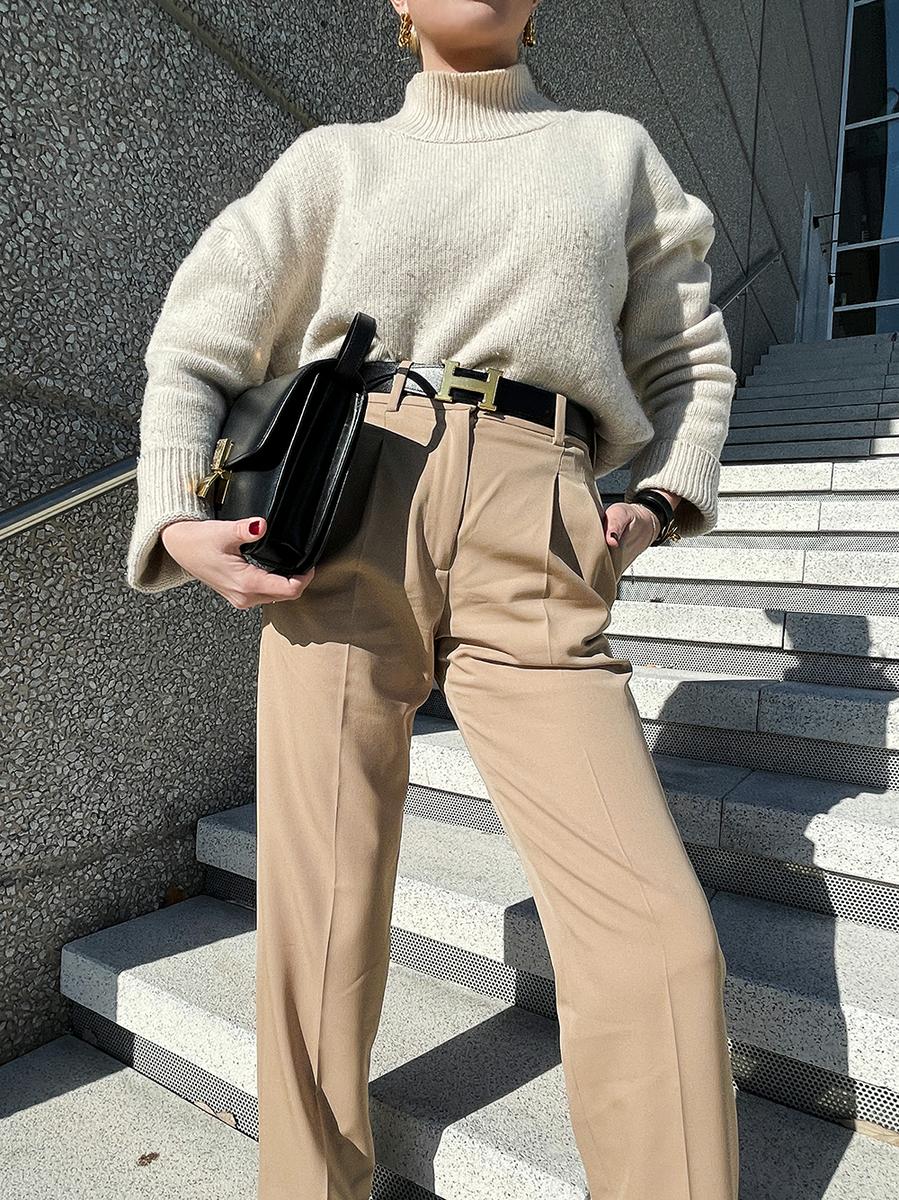 Trini | Stella McCartney pants Dior boots