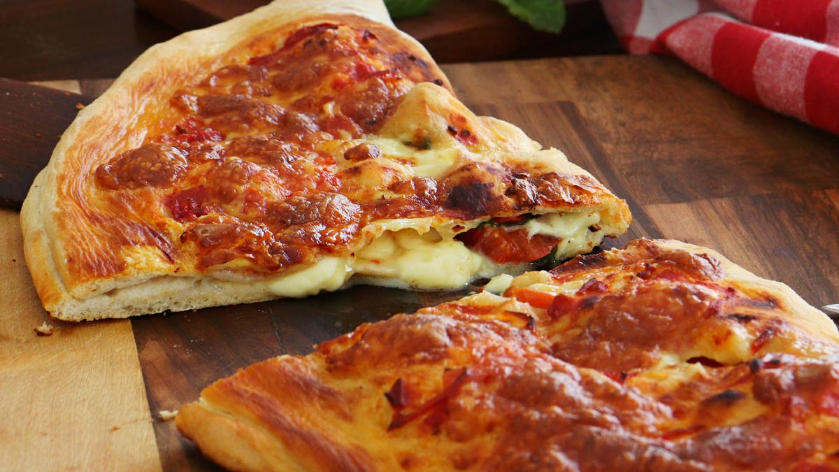 calzone napolitano pizza rellena masa calzon