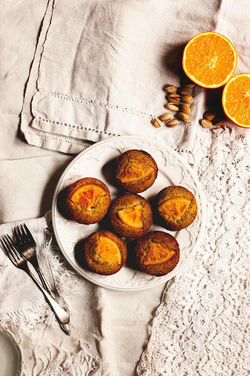 Como hacer Friands de pistacho y naranja