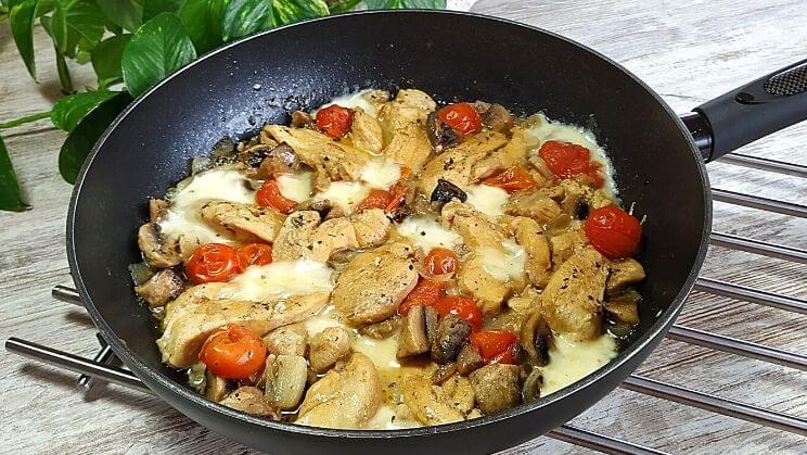 Pechuga de pollo a la provenzal