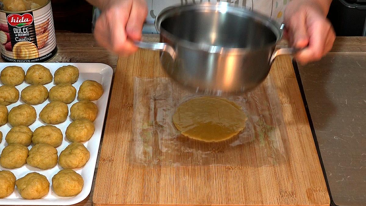 DULCES DE BONIATO (BATATA, CAMOTE O PATATA DULCE) - PASTELITOS DE BONIATO - Foto 7