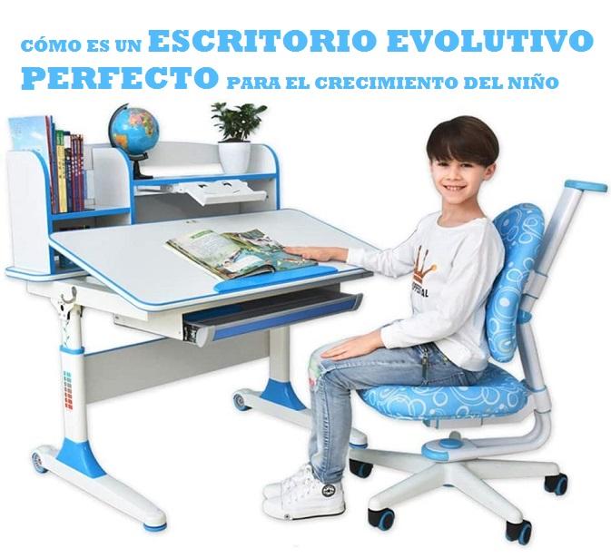que debe tener un escritorio evolutivo infantil perfecto