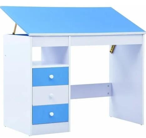 escritorio con mesa inclinable