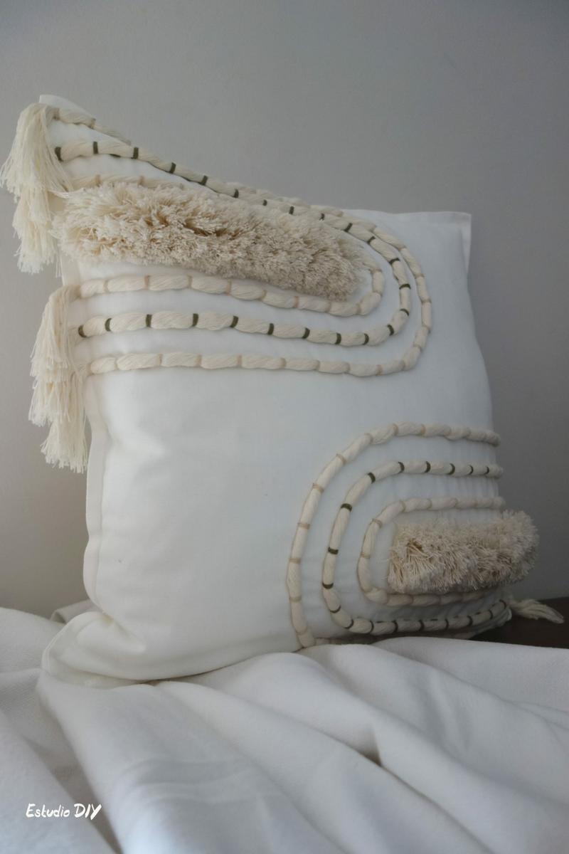 cómo añadir textura a un cojín en pocos pasos