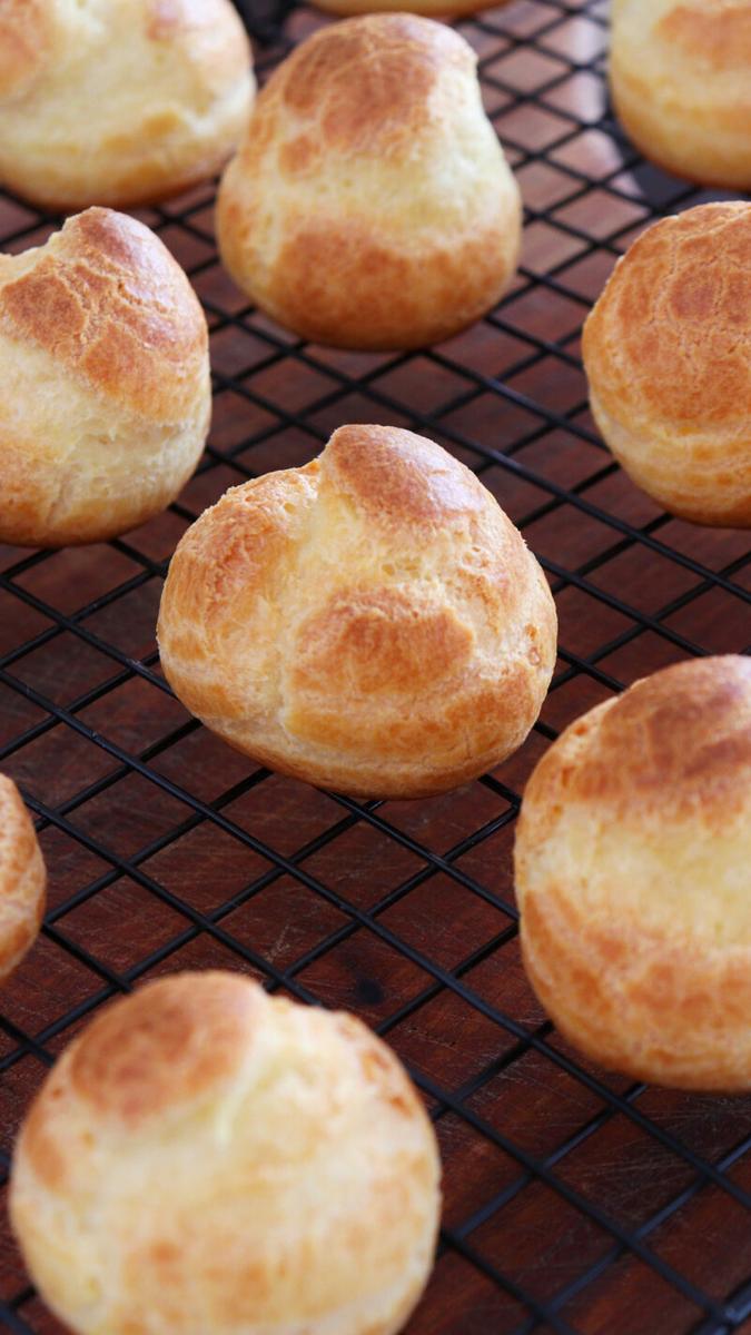 profiteroles masa bomba pasta choux
