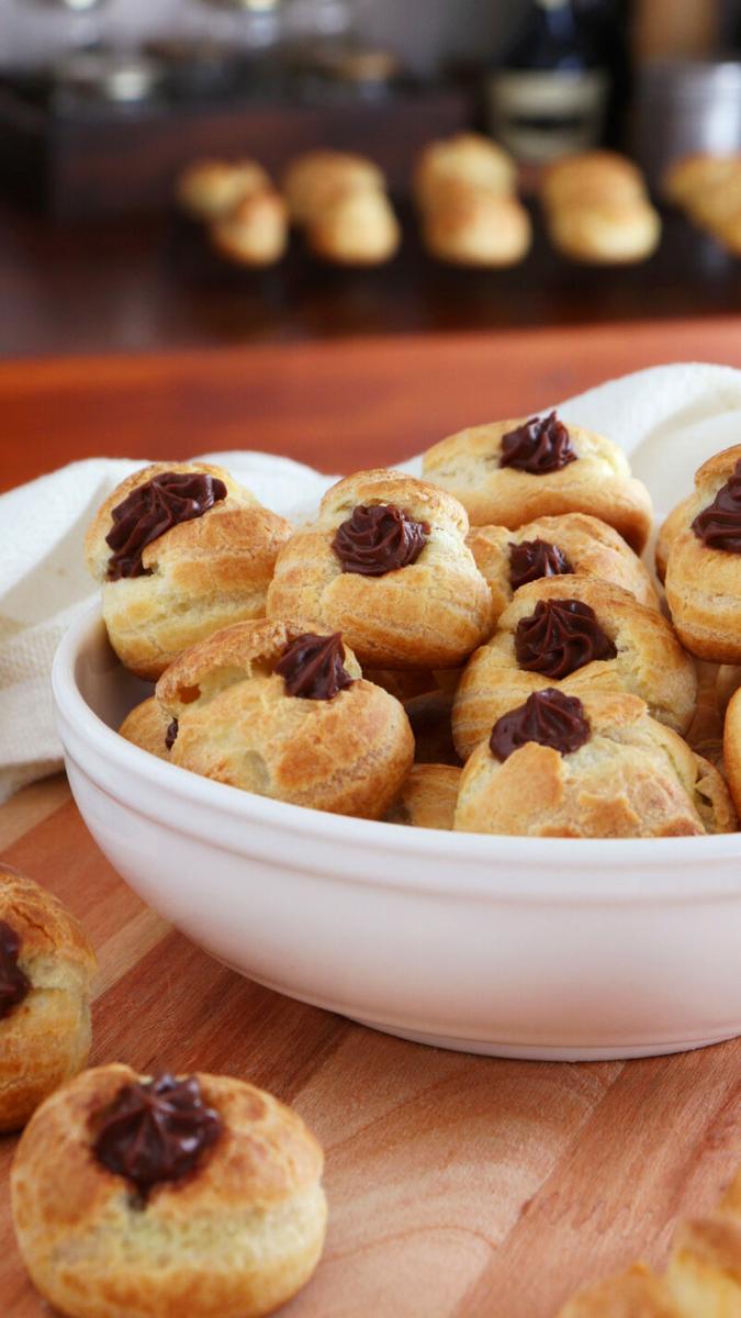 profiteroles masa bomba pasta choux