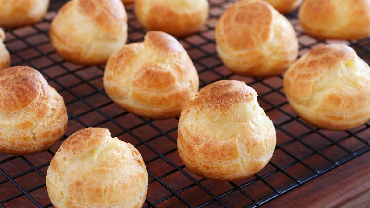 profiteroles masa bomba pasta choux