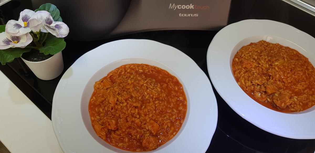 Arroz con pollo y ñoras en MyCook Touch