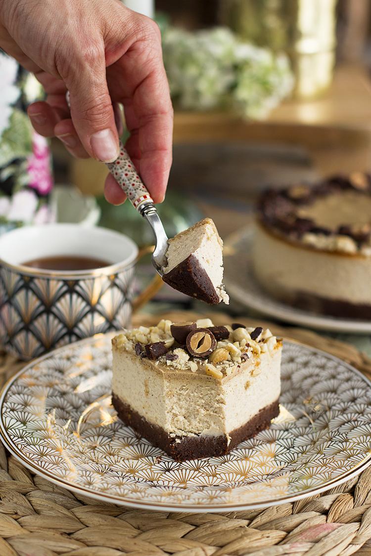 Cheesecake Kinder Bueno Saludable fácil sencillo y adictivo!