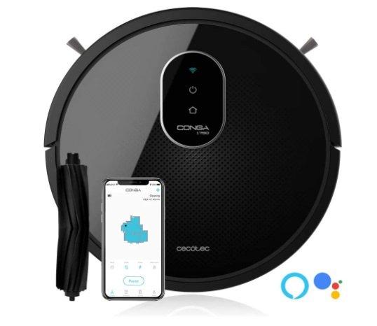 mejor robot aspirador barato para hogares con mascotas, Cecotec Conga 1790 Vital