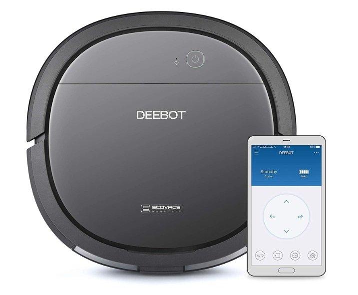 mejor robot aspirador pequeño para hogares con mascotas, Ecovacs Deebot Slim 10