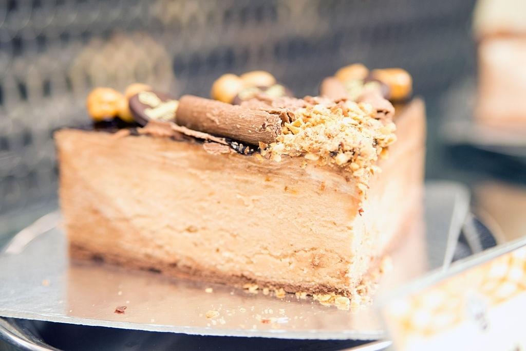 Tarta de turrón para diabéticos