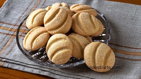 galletas sin mantequilla