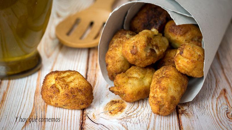 receta croquetas de setas