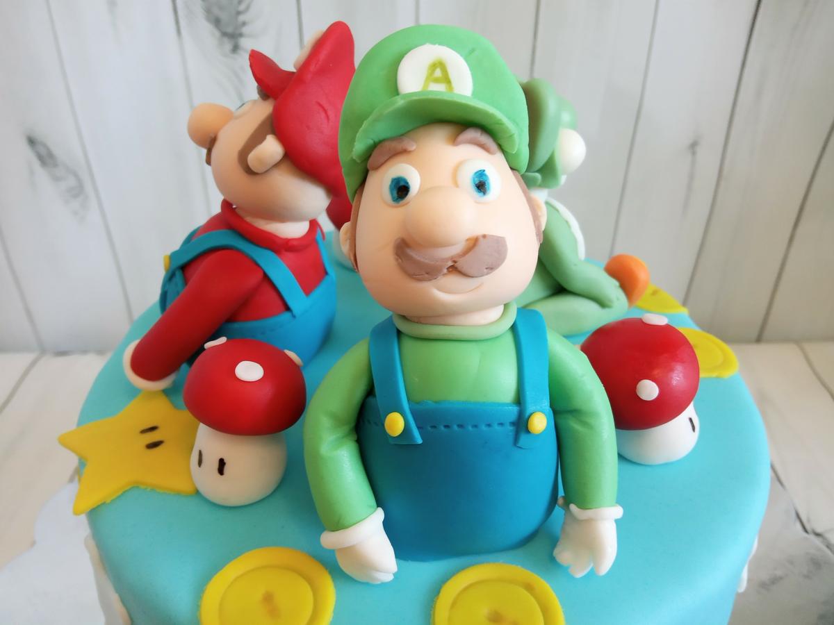 Figura Luigi de fondant