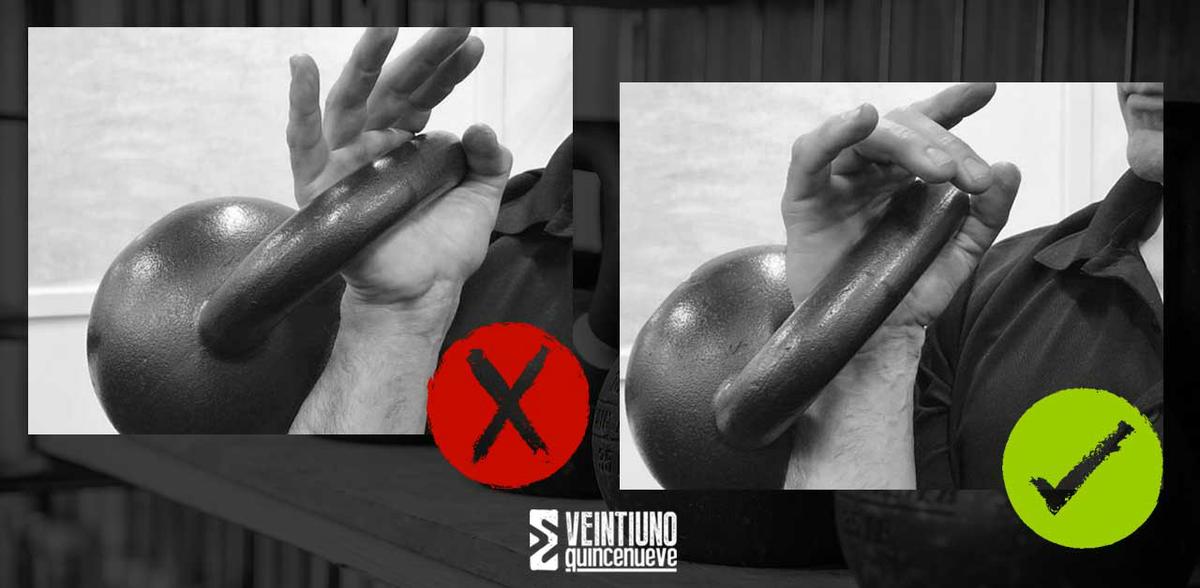 Kettlebell overhead: ¿Cuál es la posición correcta? | Revista 21-15-9
