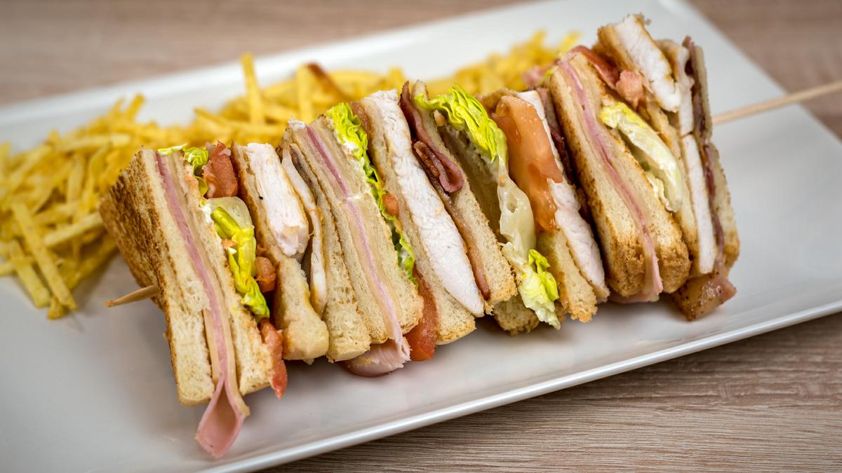 como hacer sandwich club idea de cena