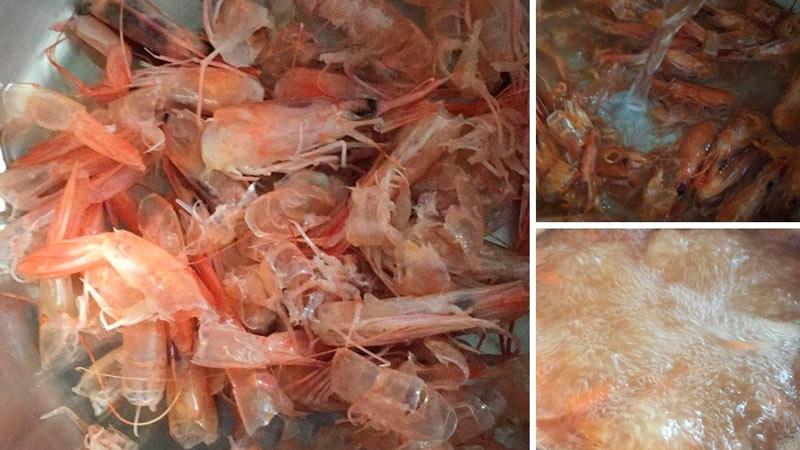 receta de fume o caldo de gambas