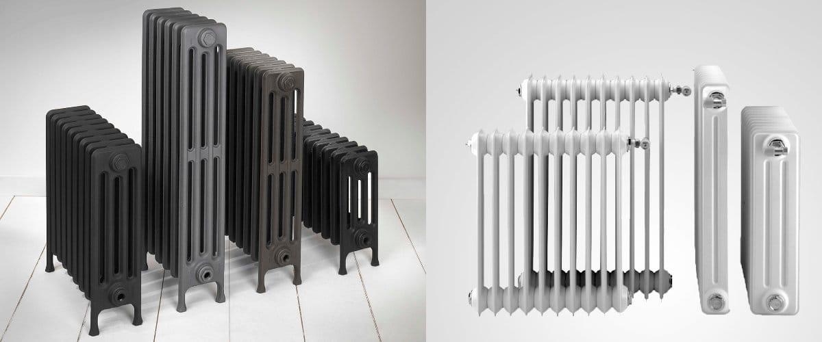 Radiadores de hierro fundido y acero