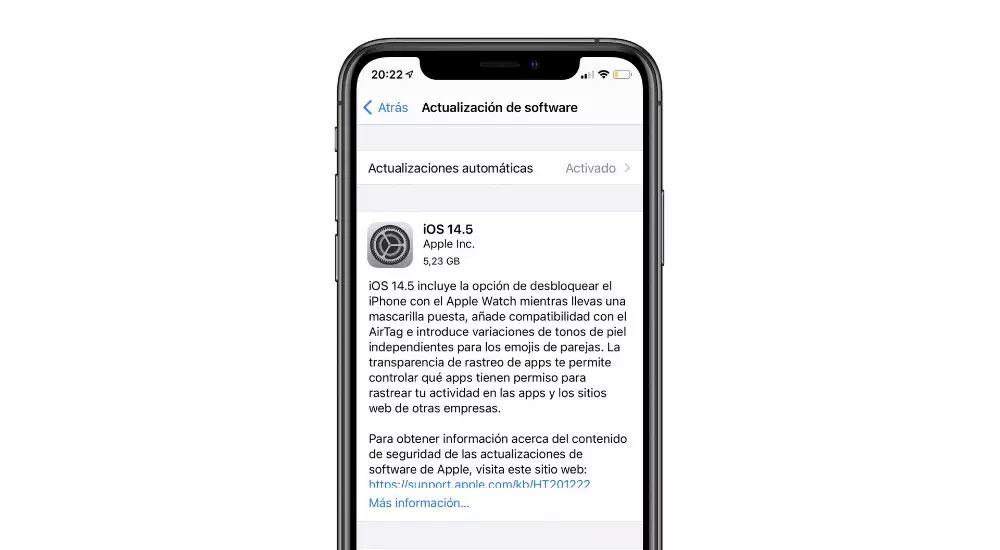 Release Candidate de iOS 14.5 - Qué hay de nuevo