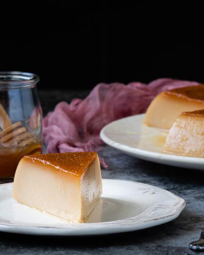 flan de galletas María