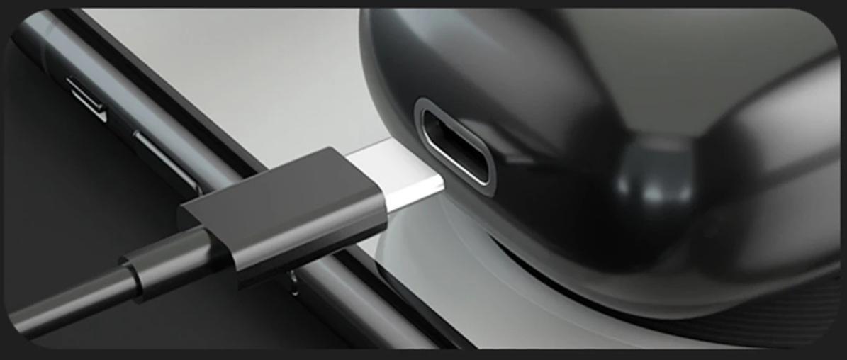 Puerto USB tipo C del estuche