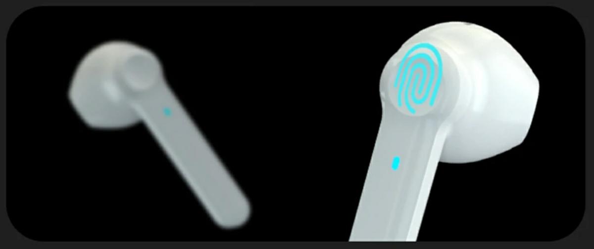 Lenovo PD1 TWS - Controles táctiles