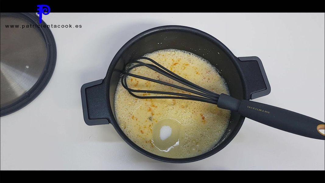 Miguelitos rellenos de crema pastelera