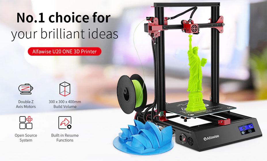 Alfawise U20 One - Impresión 3D