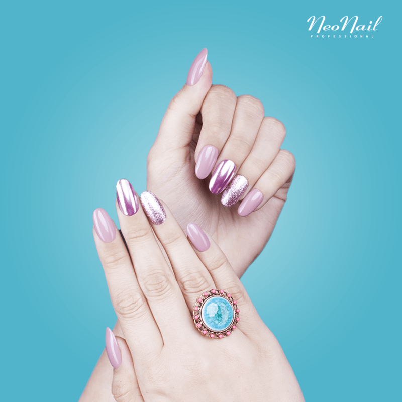 manicura con NEONAIL DRY TOP