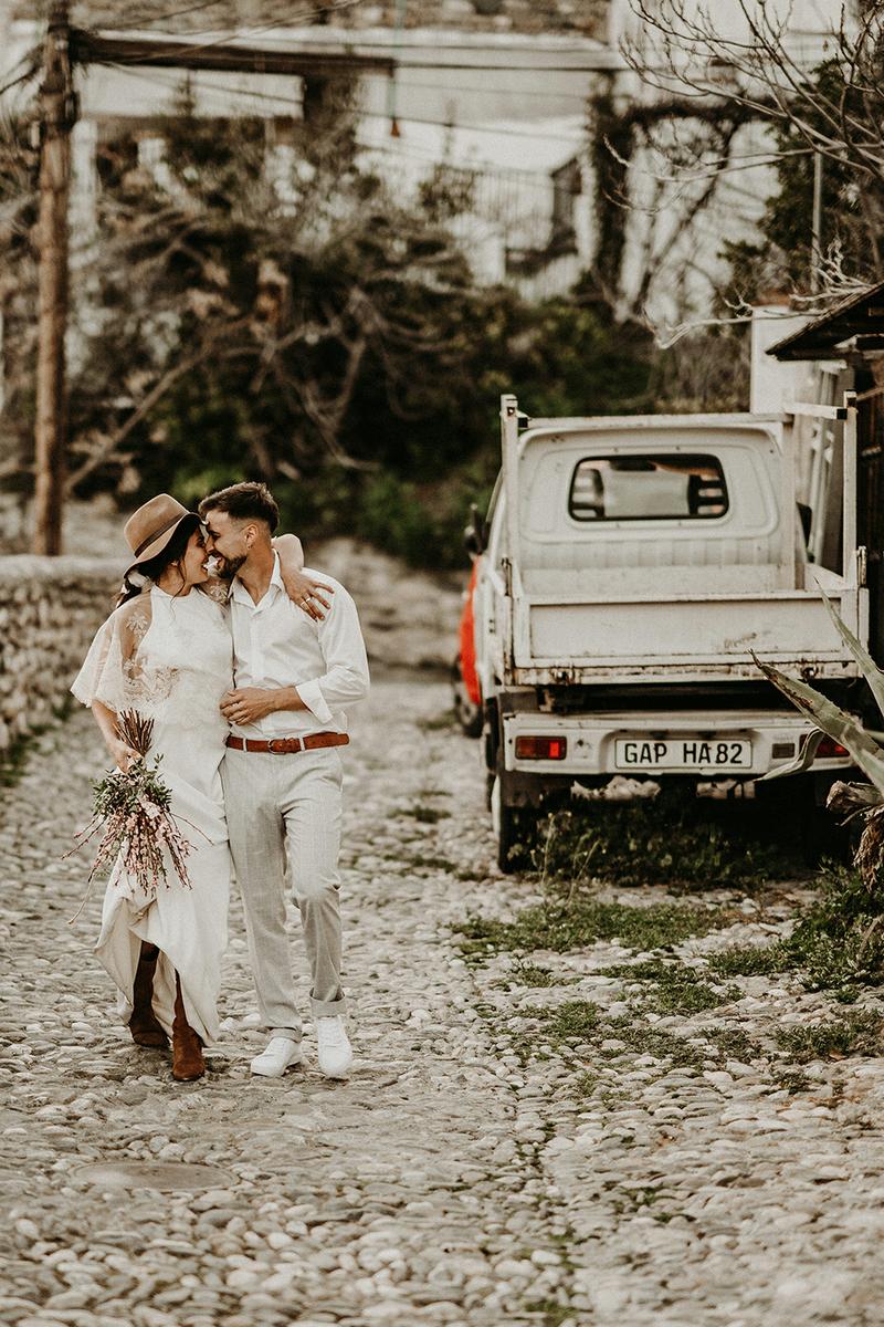 Boho Elopement