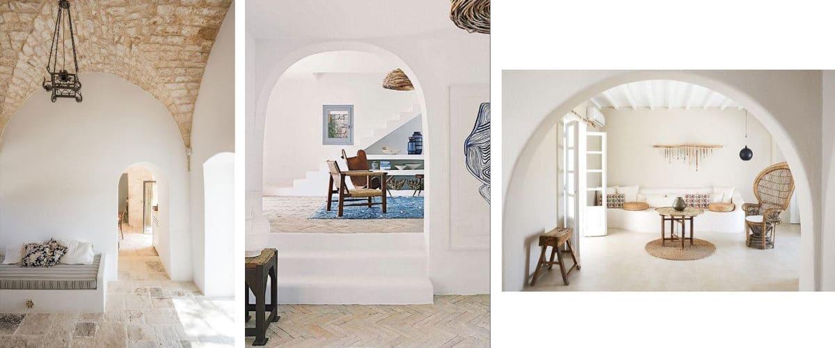 Por un arco entra mucha luz