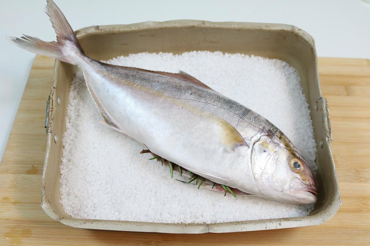 Pescado a la sal